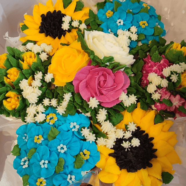 Cupcake bouquet (7 cakes)